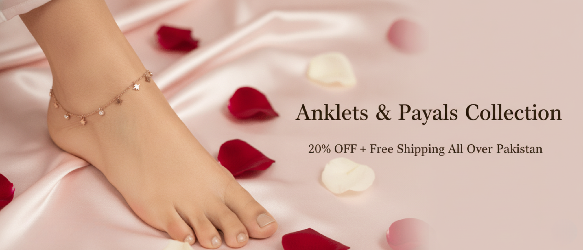 ANKLETS & PAYALS Banner