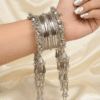 Stainless Steel Bangles Set