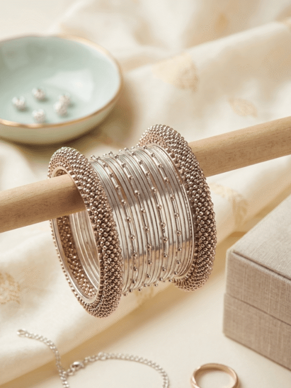 Stainless Steel Bangles Set