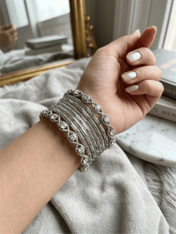 Stainless Steel Bangles Set