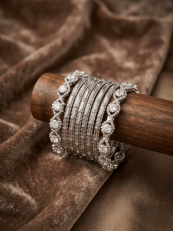 Stainless Steel Bangles Set