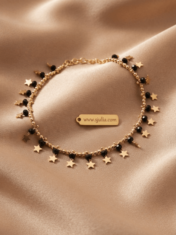 10 Meher — Classic Silver Anklet