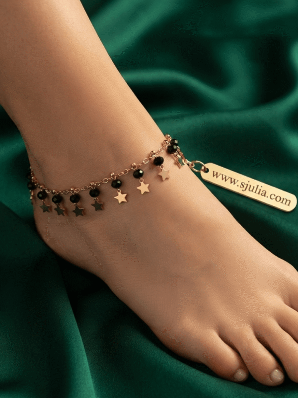12 Meher — Classic Silver Anklet