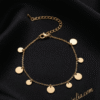 Sikka Gold Coin Disc Bracelet Sikka Gold Coin Disc Bracelet