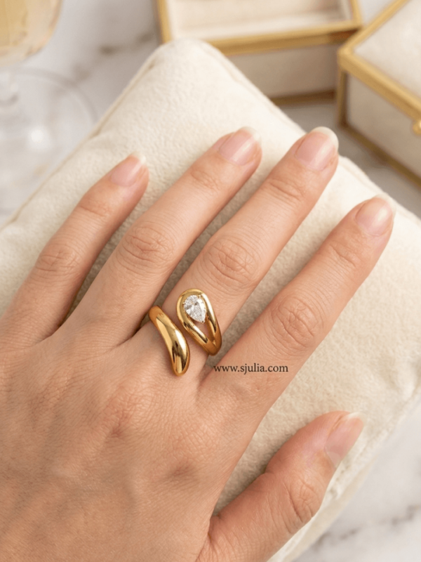 Adjustable Ring by Sjulia Adjustable Ring by Sjulia