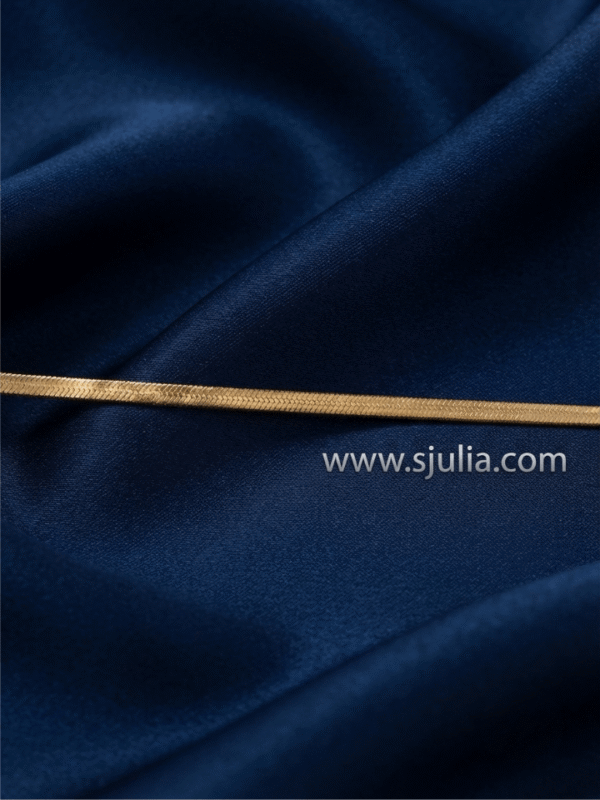 Reshmi Gold Herringbone Chain Bracelet