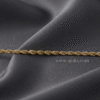 Zanjeer Gold Rope Chain Bracelet Zanjeer Gold Rope Chain Bracelet
