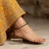 8 Shaam — Gold Layered Crystal Anklet