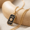 Pyari – Gold Celestial Pendant Necklace Pyari – Gold Celestial Pendant Necklace