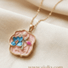 Naghma – Gold Blossom Pendant Necklace Naghma – Gold Blossom Pendant Necklace