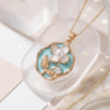 Dilnawaz – Oyster Pearl Locket Necklace Dilnawaz – Oyster Pearl Locket Necklace