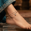 12 Roshni — Layered Golden Anklet