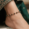 Scarlet — Beaded Tassel Anklet Scarlet — Beaded Tassel Anklet