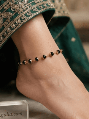 Scarlet — Beaded Tassel Anklet Scarlet — Beaded Tassel Anklet