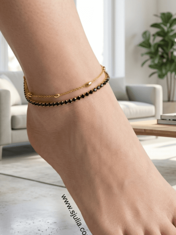 46 Dusk — Delicate Chain Anklet
