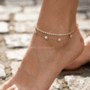 Shimmer — Rhinestone Chain Anklet Shimmer — Rhinestone Chain Anklet