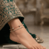 5 Shimmer — Rhinestone Chain Anklet