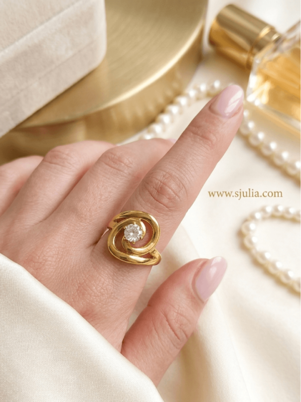 Adjustable Ring by Sjulia Adjustable Ring by Sjulia