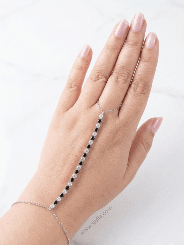 silver Hand chain by sjulia