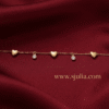 Rukhsar Heart Crystal Bracelet