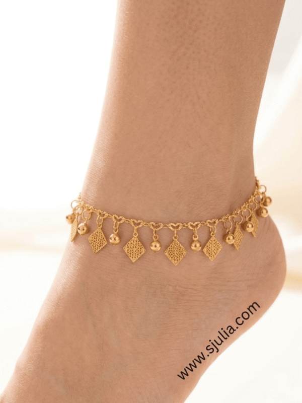 Anklets (12) Sohni — Gold Plated Anklet