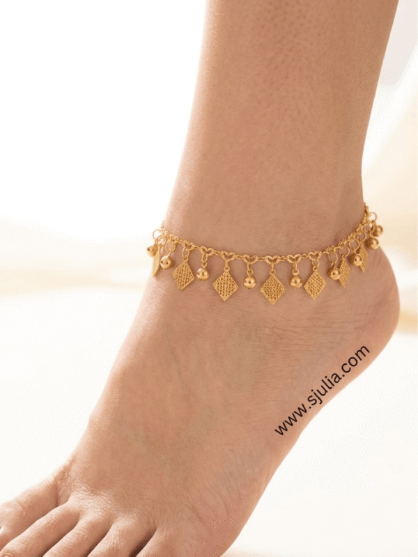 Anklets (13) Sohni — Gold Plated Anklet
