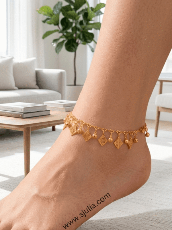 Anklets (14) Sohni — Gold Plated Anklet