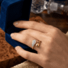 Dilavez – Gold Two-Tone Teardrop Wrap Ring Dilavez – Gold Two-Tone Teardrop Wrap Ring