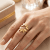 Gulnaaz – Gold Leaf Wreath Ring Gulnaaz – Gold Leaf Wreath Ring