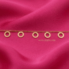 Hala — Gold Circle Charm Anklet Hala — Gold Circle Charm Anklet