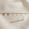 Marigold — Gold Daisy Charm Anklet