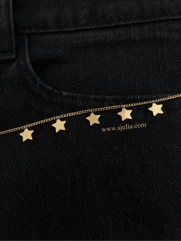 Sitara Gold Star Charm Anklet Sitara Gold Star Charm Anklet