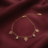 Diamant — Rose Gold Diamond Charm Bracelet worn on wrist Diamant — Rose Gold Diamond Charm Bracelet worn on wrist