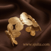 Papillon — Gold Butterfly Cuff Bracelet worn on wrist Papillon — Gold Butterfly Cuff Bracelet worn on wrist