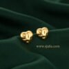 Nyla – Puffy Heart Gold Stud Earrings Nyla – Puffy Heart Gold Stud Earrings