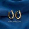 Alizeh – Crystal Pavé Gold Hoop Earrings Alizeh – Crystal Pavé Gold Hoop Earrings