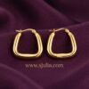 Nashwa – Geometric Trapezoid Gold Hoop Earrings Nashwa – Geometric Trapezoid Gold Hoop Earrings