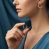 Amal – Textured Vintage Gold Hoop Earrings Amal – Textured Vintage Gold Hoop Earrings