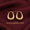 Mahnoor – Smooth Teardrop Gold Hoop Earrings Mahnoor – Smooth Teardrop Gold Hoop Earrings