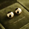 Anaya – Round Gold Ball Stud Earrings Anaya – Round Gold Ball Stud Earrings