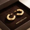Sana – Chunky Gold Tube Hoop Earrings Sana – Chunky Gold Tube Hoop Earrings