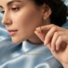 Tara – Textured Gold Butterfly Stud Earrings Tara – Textured Gold Butterfly Stud Earrings