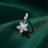nose ring, nose ring silver, floral nose ring, crystal nose ring, fake nose ring, dainty nose ring nose ring, nose ring silver, floral nose ring, crystal nose ring, fake nose ring, dainty nose ring