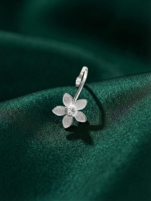 nose ring, nose ring silver, floral nose ring, crystal nose ring, fake nose ring, dainty nose ring nose ring, nose ring silver, floral nose ring, crystal nose ring, fake nose ring, dainty nose ring
