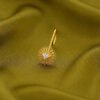 Rumi – Gold Filigree Crystal Nose Ring