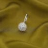 Rumi – Silver Filigree Crystal Nose Ring Rumi – Silver Filigree Crystal Nose Ring