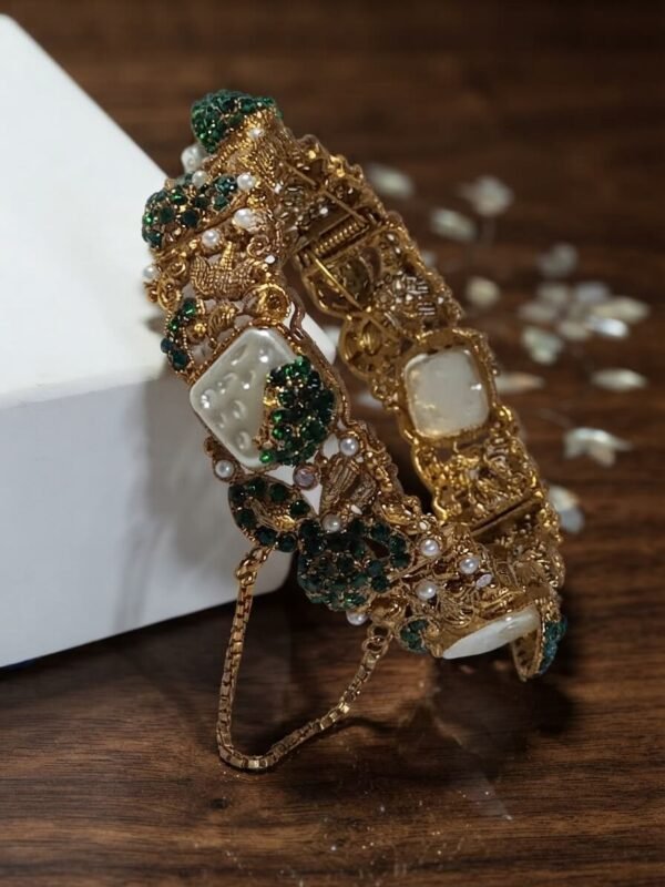 Sultana – Turkish Gold Filigree Handcuff Bracelet Sultana – Turkish Gold Filigree Handcuff Bracelet