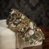 Mehak – Royal Turkish Gold Filigree Crown Cuff Bracelet Mehak – Royal Turkish Gold Filigree Crown Cuff Bracelet