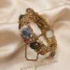 Sultana – Turkish Gold Filigree Handcuff Bracelet Sultana – Turkish Gold Filigree Handcuff Bracelet