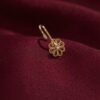 Mira – Gold Loop Flower Nose Ring Mira – Gold Loop Flower Nose Ring